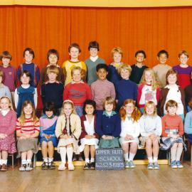 Upper Hutt School, Room 2, Standard 2 and 3; 1983