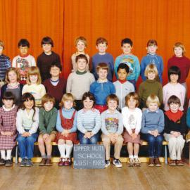 Upper Hutt School, Room 11, Standard 1; 1983