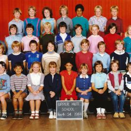 Upper Hutt School, Room 4, Standard 4; 1984