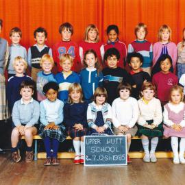 Upper Hutt School, Room 7, J2 and Standard 1; 1985