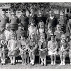 Upper Hutt School, unidentified class; 1966