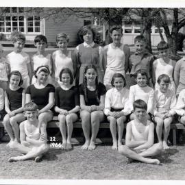 Upper Hutt School, unidentified sports team; 1966