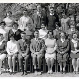 Upper Hutt School, Staff; 1966