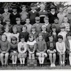 Upper Hutt School, Standard 1; 1969