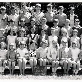 Upper Hutt School, Standard 3 and 4; 1970