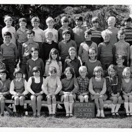 Upper Hutt School, Standard 1 and 2; 1971