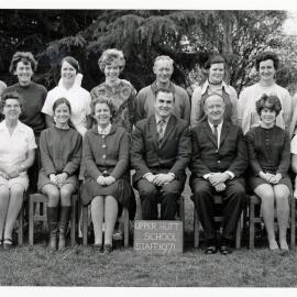 Upper Hutt School, Staff; 1971