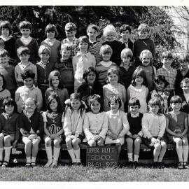 Upper Hutt School, Primer 4 and Standard 1; 1972