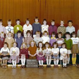 Upper Hutt School, Room 6, Standard 1 and 2; 1978