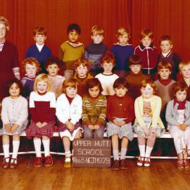 Upper Hutt School, Room 8, New Entrants and J1; 1979