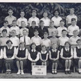 Upper Hutt School, Standard 4, 5 and 6; 1956