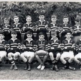 Upper Hutt School, unidentified rugby team; 1952