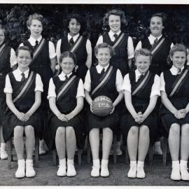Upper Hutt School Netball Team C; 1955