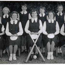 Upper Hutt School, girls' softball team; c.1955