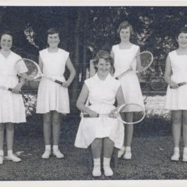 Upper Hutt School, Tennis Team B; 1958
