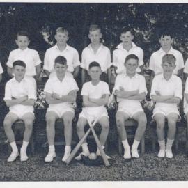 Upper Hutt School, boys' softball team; 1958