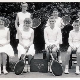Upper Hutt School, Tennis Team A; c.1958