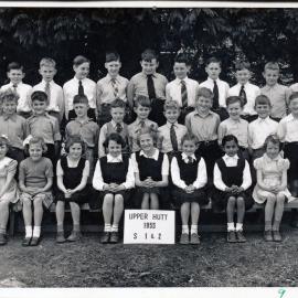 Upper Hutt School, Standard 1 and 2; 1955