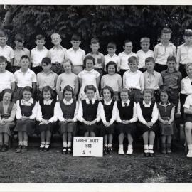 Upper Hutt School, Standard 4; 1955
