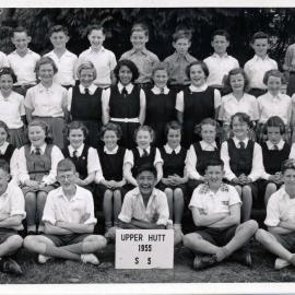 Upper Hutt School, Standard 5; 1955