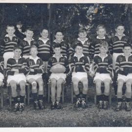 Upper Hutt School, Rugby Juniors; 1958