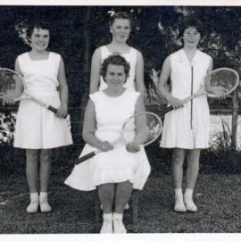 Upper Hutt School, Tennis Team A; 1958