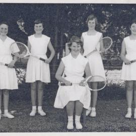 Upper Hutt School, Tennis Team B; 1958