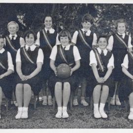 Upper Hutt School, Netball Team C; 1958