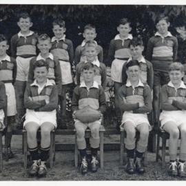 Upper Hutt School, unidentified rugby team; c.1955