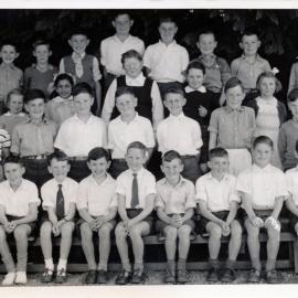 Upper Hutt School, unidentified class; c.1955