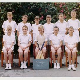 Upper Hutt School, Cricket 1st XI; c.1960