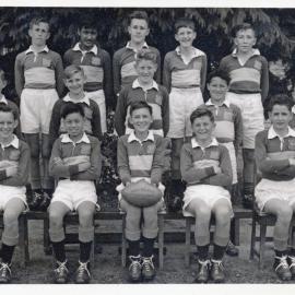 Upper Hutt School, unidentified rugby team; c.1960