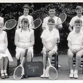 Upper Hutt School, Tennis Team B; c.1960