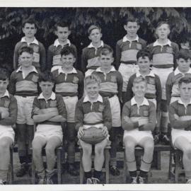 Upper Hutt School, unidentified rugby team; c.1960