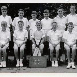 Upper Hutt School, Cricket 1st XI; c.1960