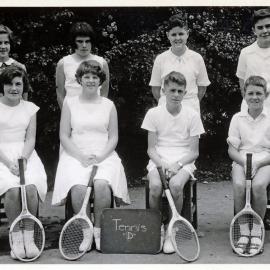 Upper Hutt School, Tennis Team D; c.1960