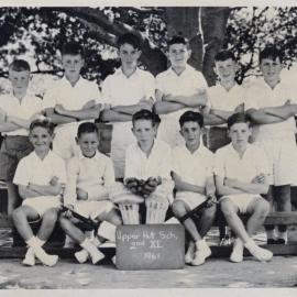 Upper Hutt School, Cricket 2nd XI; 1961