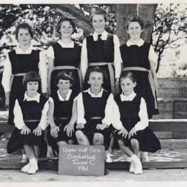 Upper Hutt School, Netball Juniors Team C; 1961