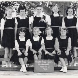 Upper Hutt School, Netball Seniors Team C; 1961