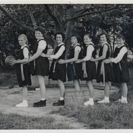 Upper Hutt School, Netball Juniors Team 2; 1962