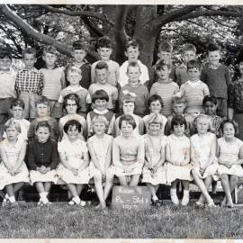Upper Hutt School, Room 9, Primer 4 and Standard 1; 1962