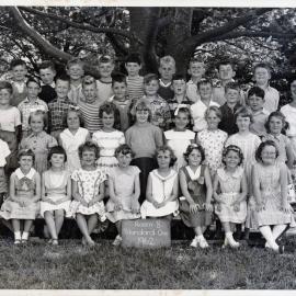 Upper Hutt School, Room 8, Standard 1; 1962