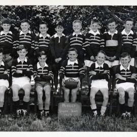 Upper Hutt School, Rugby Midgets; 1960