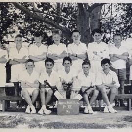 Upper Hutt School, Cricket 1st XI; 1961