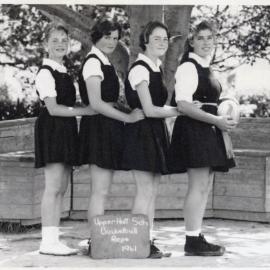 Upper Hutt School, Netball Reps; 1961
