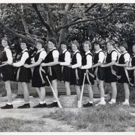 Upper Hutt School, senior girls' softball team; 1962