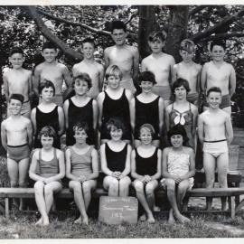 Upper Hutt School, swimming team; 1962
