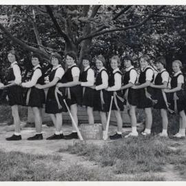 Upper Hutt School, girls' senior softball team; 1962