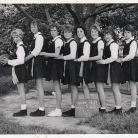 Upper Hutt School, Netball Seniors Team 1; 1962
