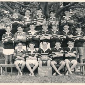 Upper Hutt School, Rugby Juniors B; 1962
